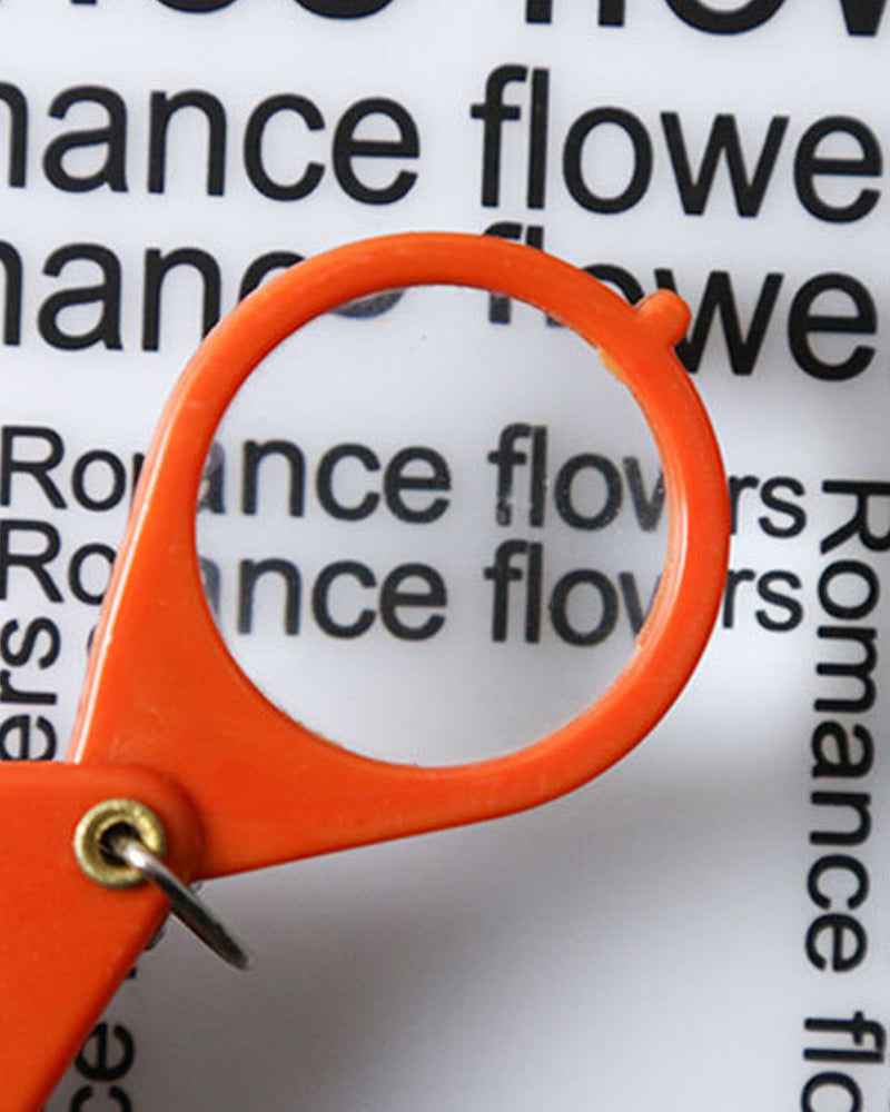 Sammenleggbar nøkkelring forstørrelsesglass