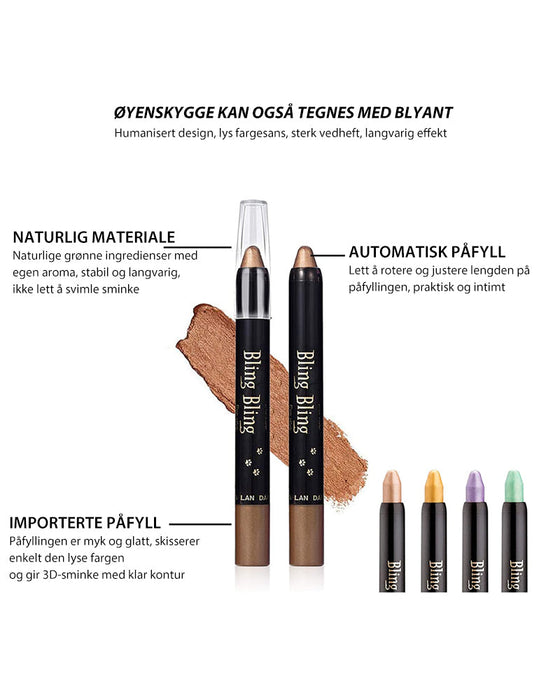 HIGHLIGHTER ØYENSKYGE BLYANT