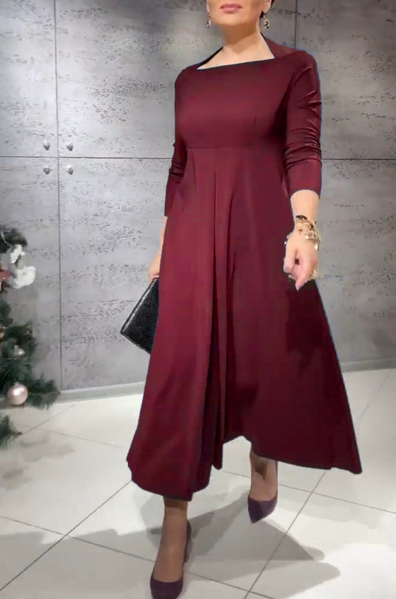 Elegant maxi casual kjole