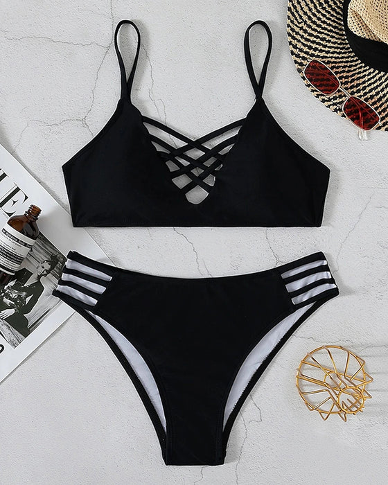 Kvinners ferie Sexy Hollow Bikini