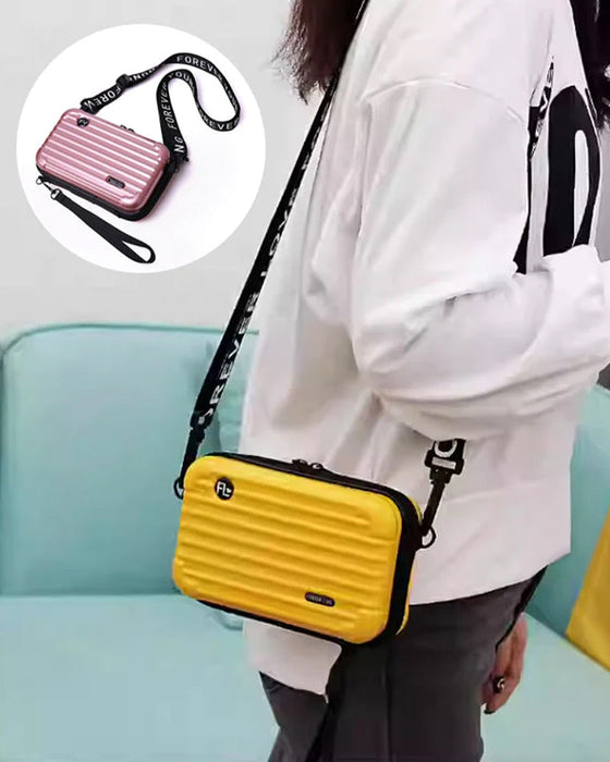 Mini koffert Crossbody-veske