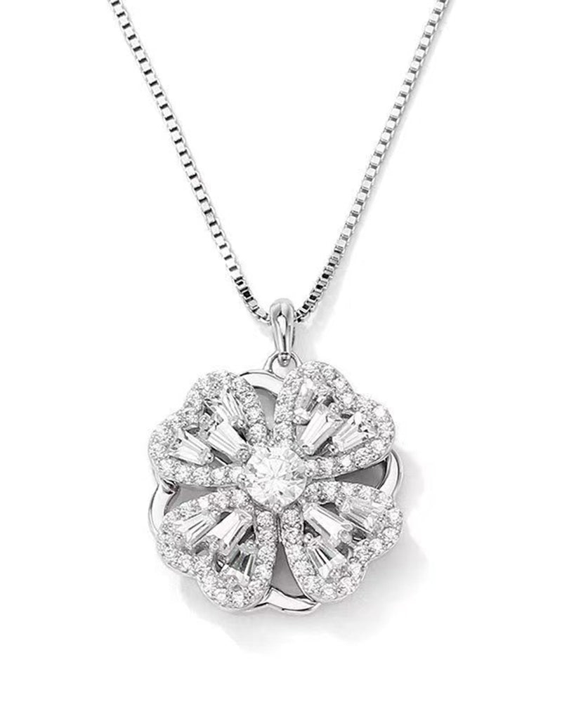 Heldig halskjede ring øredobber