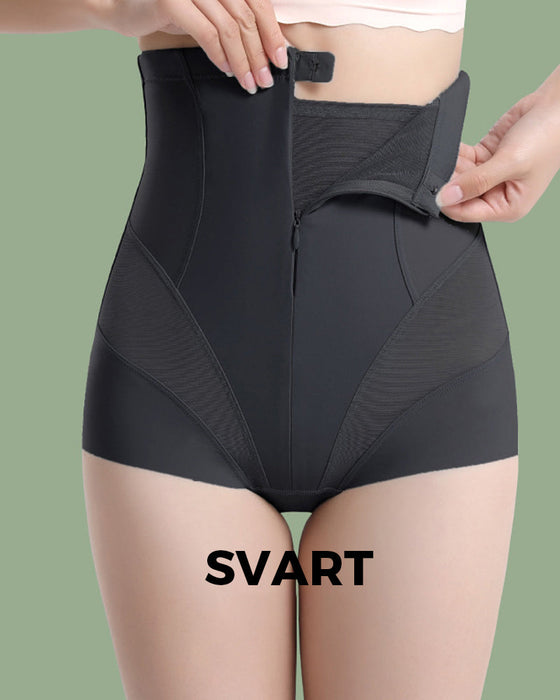 Shapewear-shorts med høy midje og rumpeløft