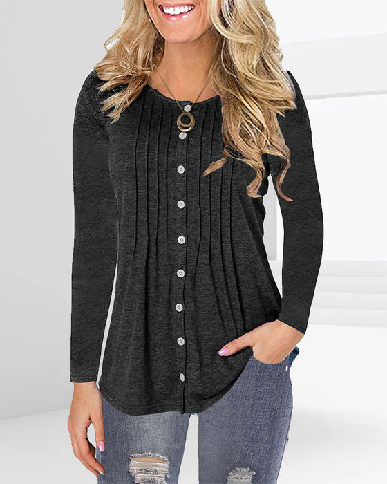 Daglig Topp med lange ermer