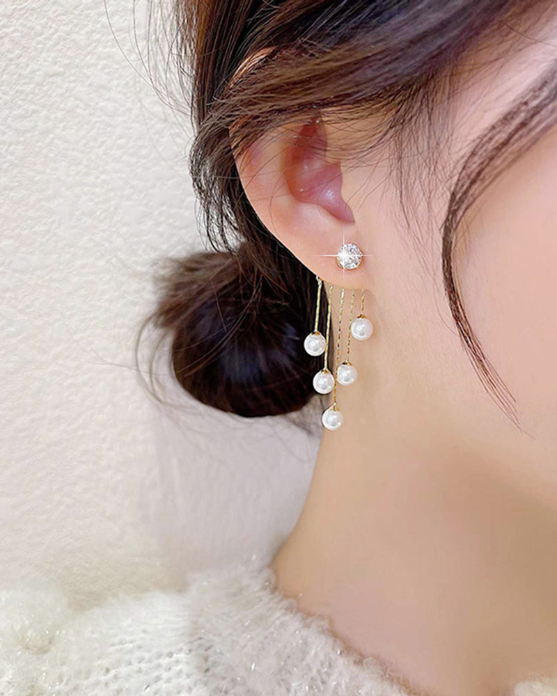 Dusk lange øredobber