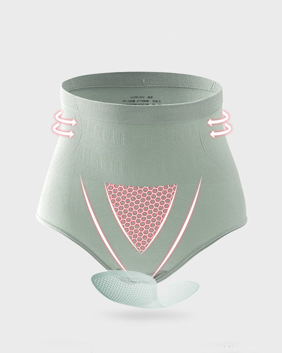 Sømløs hofteløfter-truse med høy midje