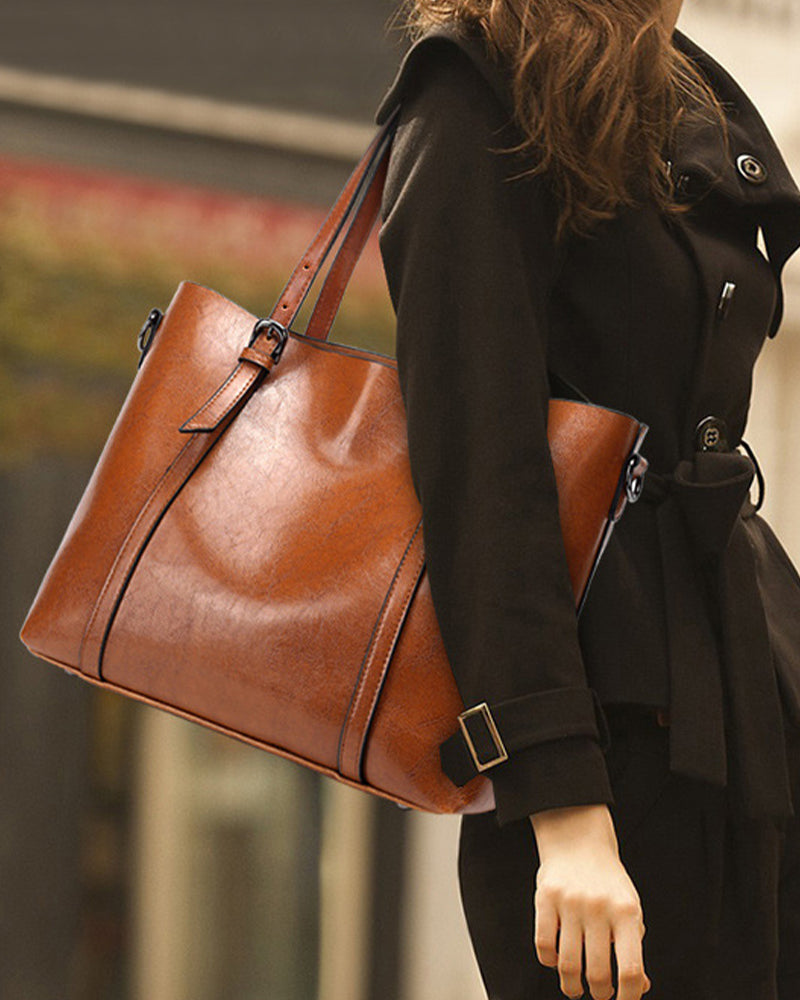 Crossbody-veske med skulderreim