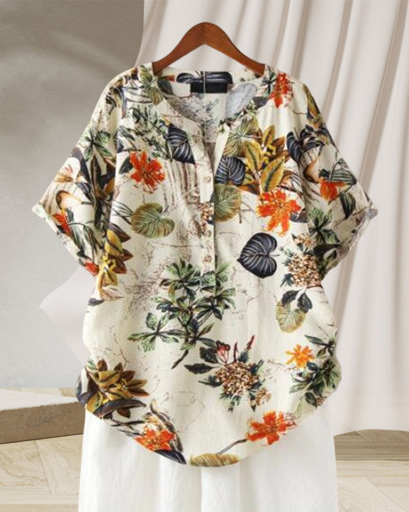 T-skjorte med V-hals