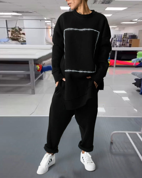 Uformell Dress Moteriktig Løs Og Komfortabel