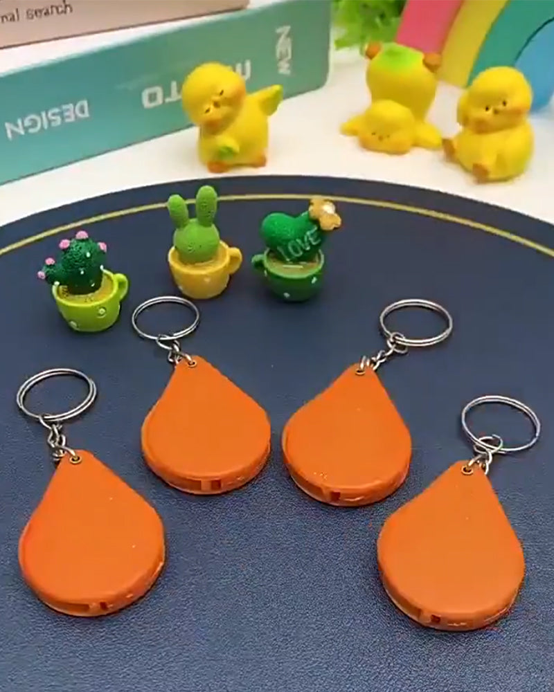 Sammenleggbar nøkkelring forstørrelsesglass