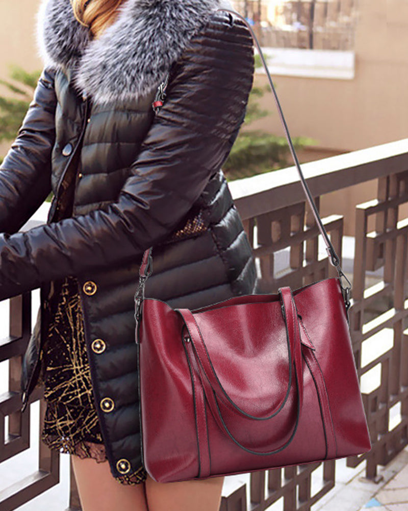 Crossbody-veske med skulderreim