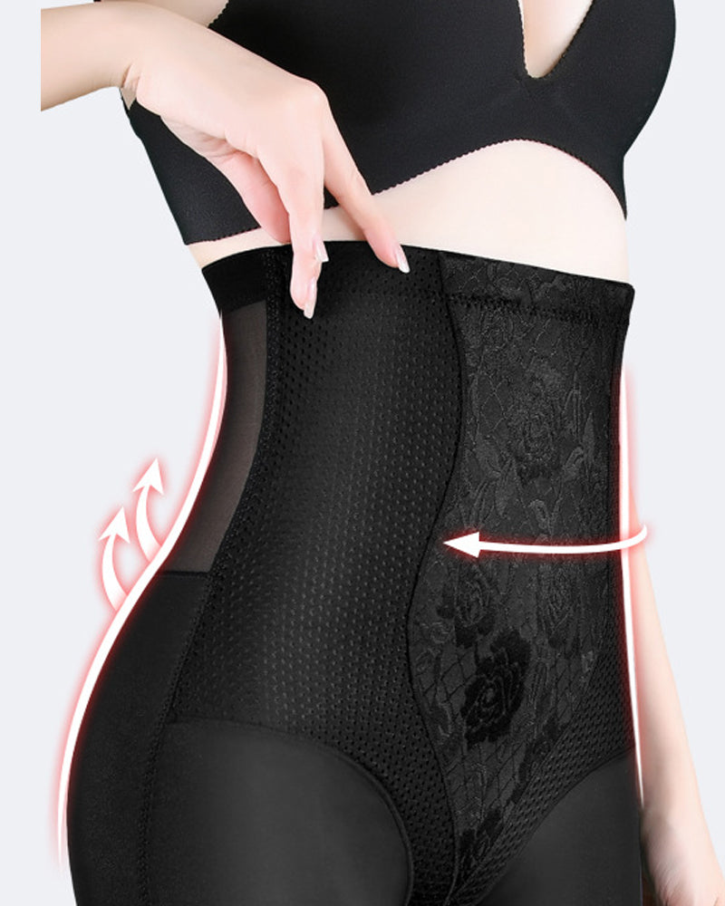 Truse med høy midje til mage og hofteløft