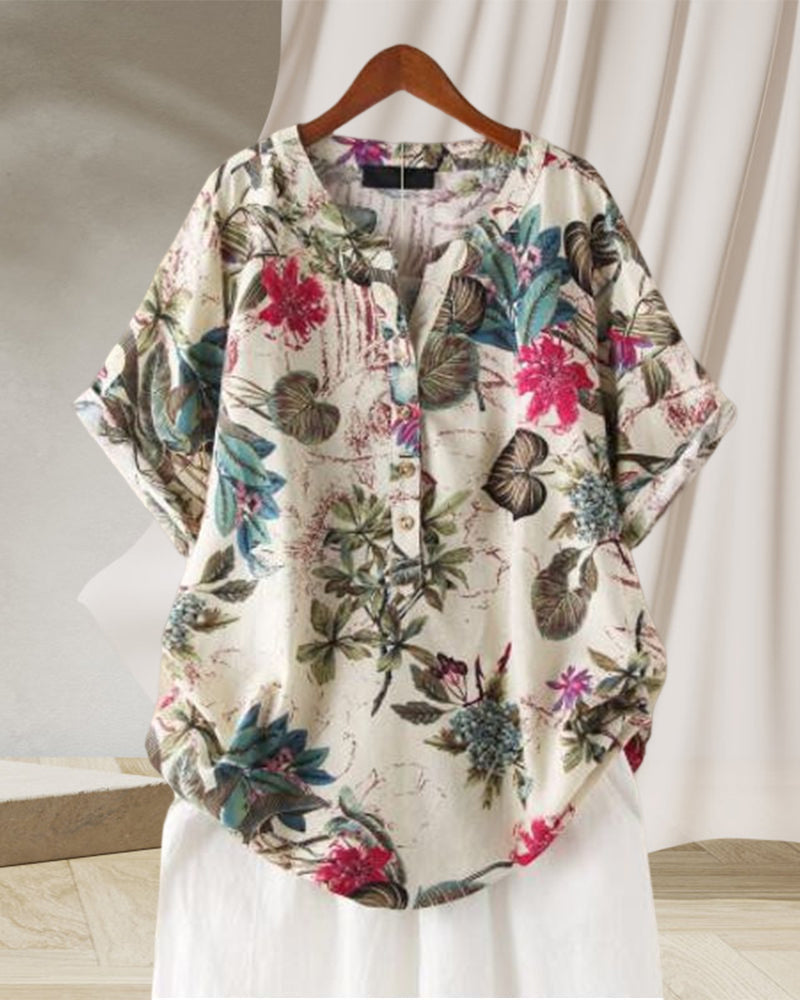 T-skjorte med V-hals