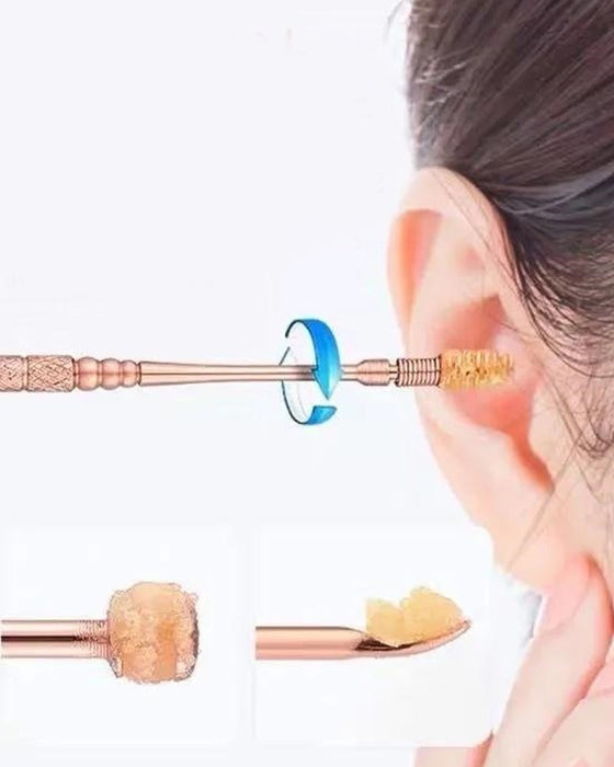 Myk hodespiral med dobbelthode øreplukker