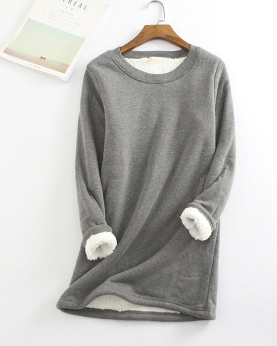 Thermal fleece topp