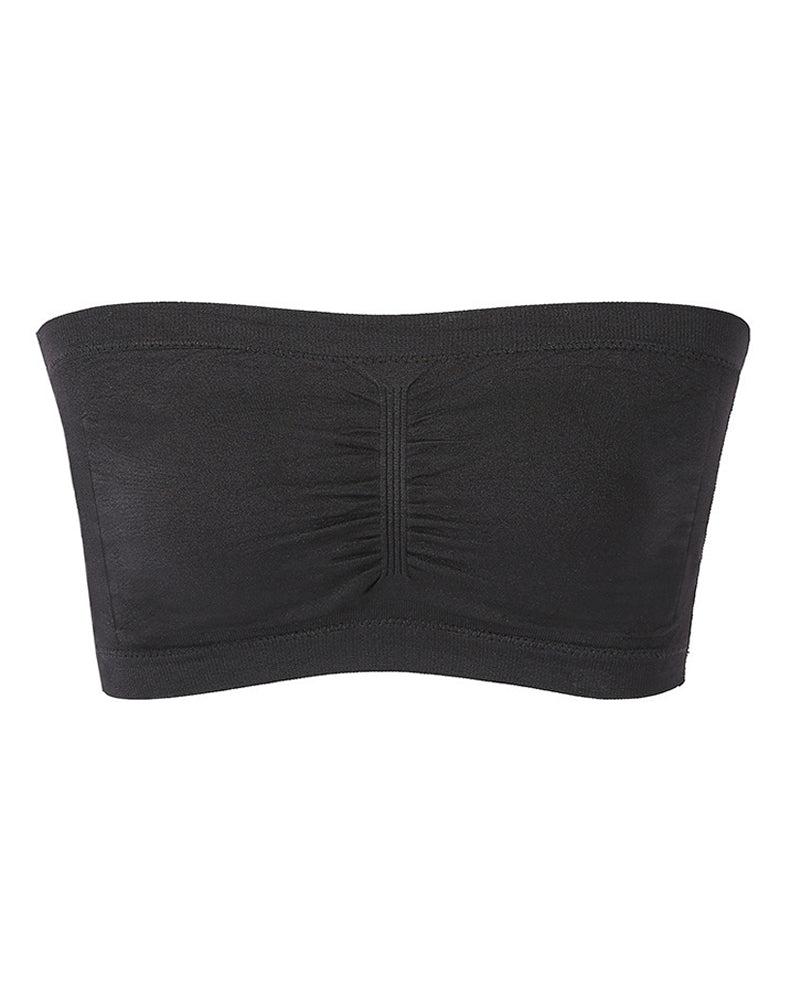 Støttende sømløs bandeau-bh