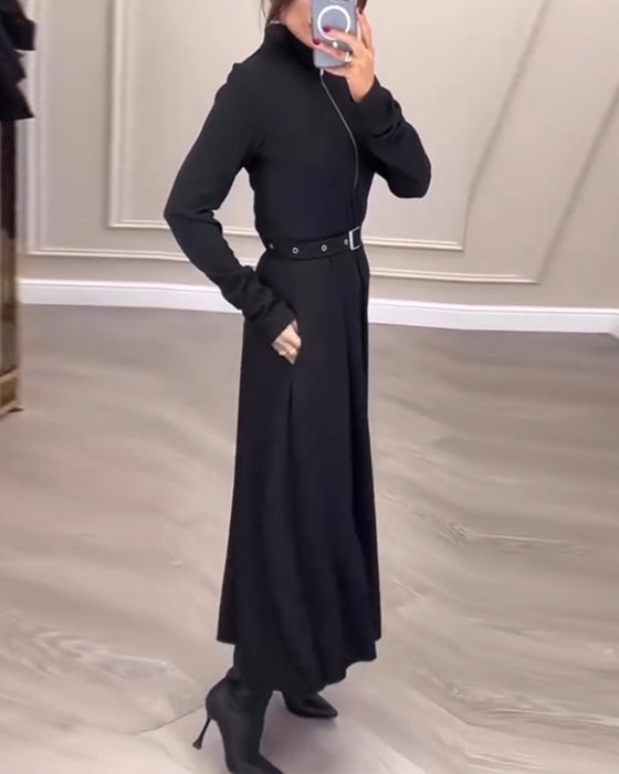 Kragekjole med glidelås