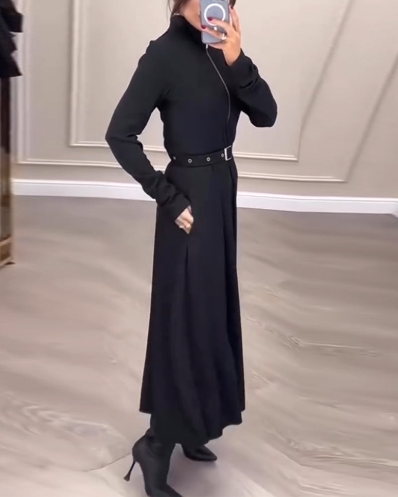 Kragekjole med glidelås