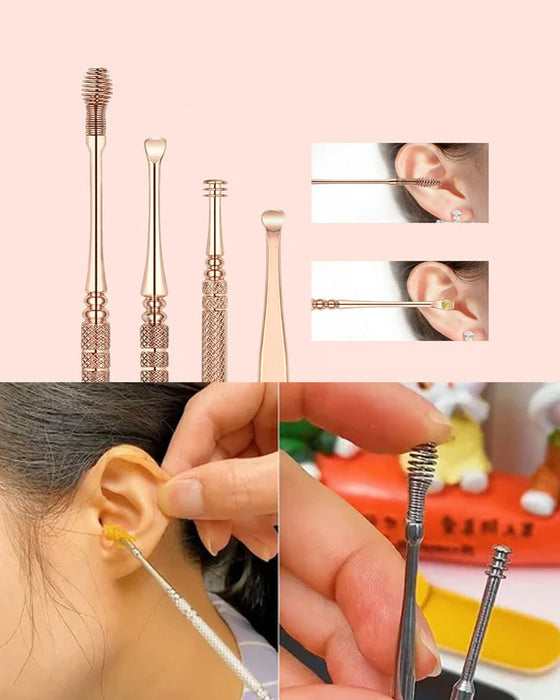 Myk hodespiral med dobbelthode øreplukker