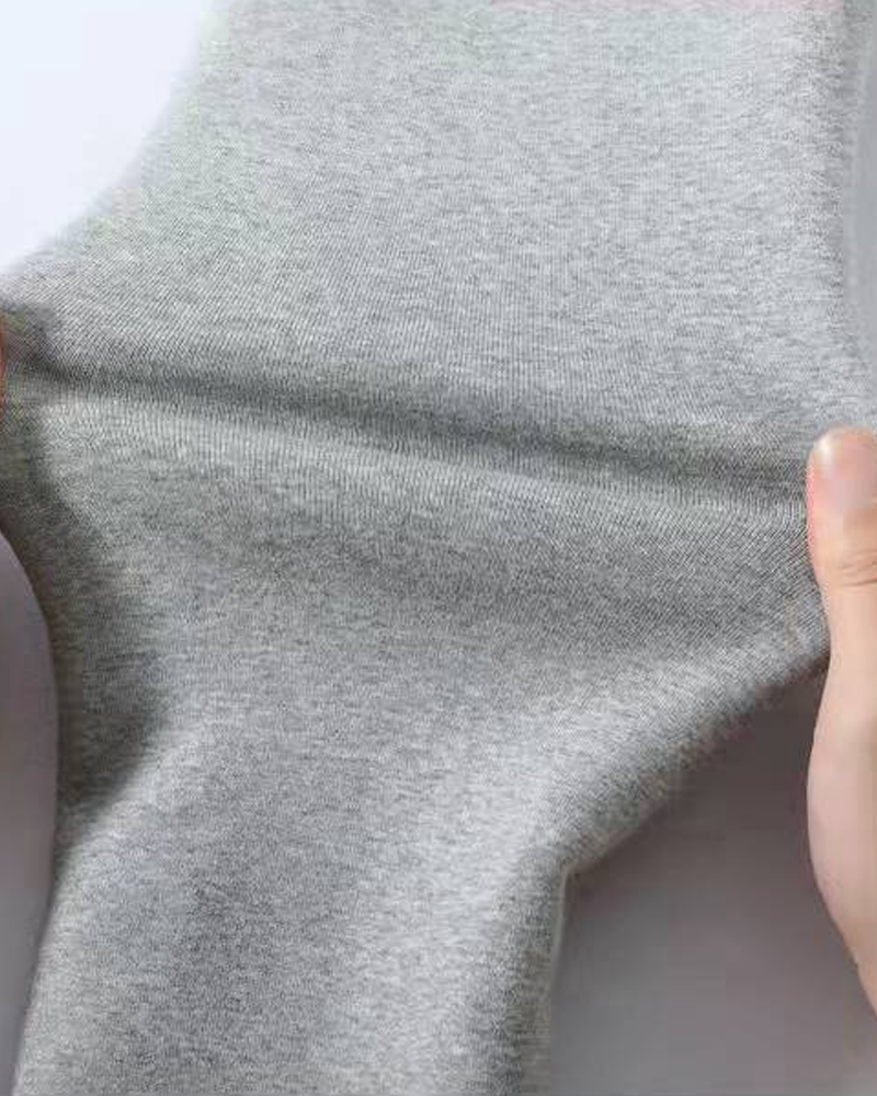 Tykke fleece-leggings for ytre slitasje