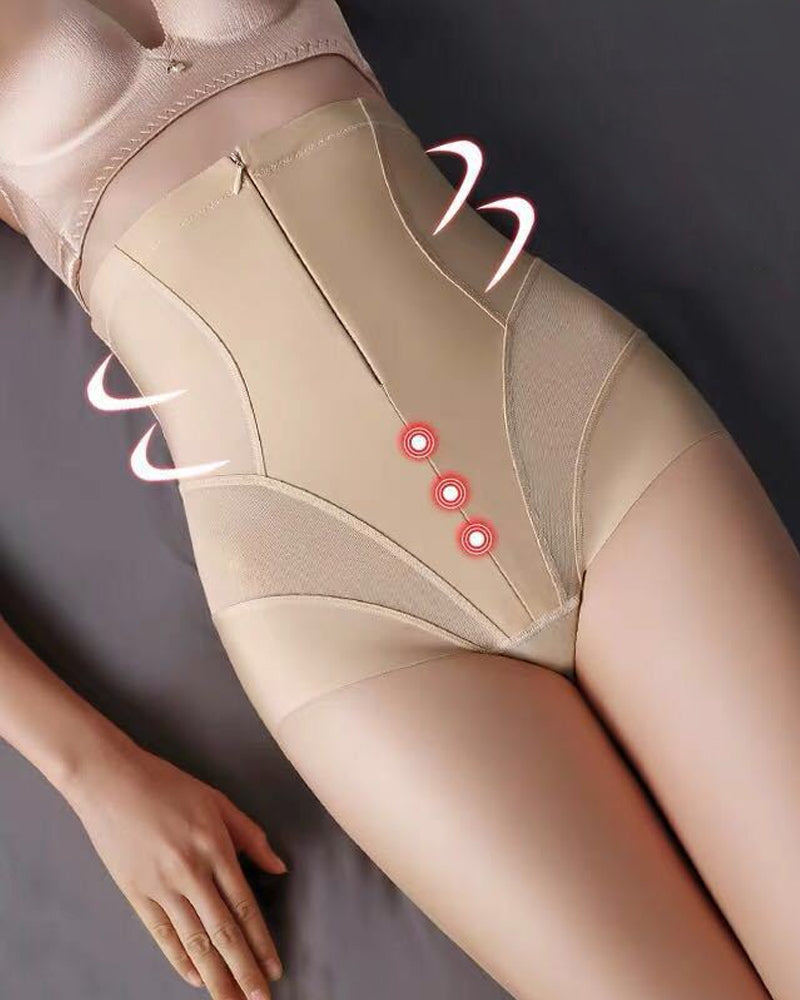 Shapewear-shorts med høy midje og rumpeløft