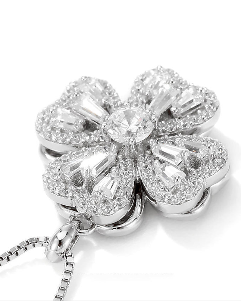 Heldig halskjede ring øredobber