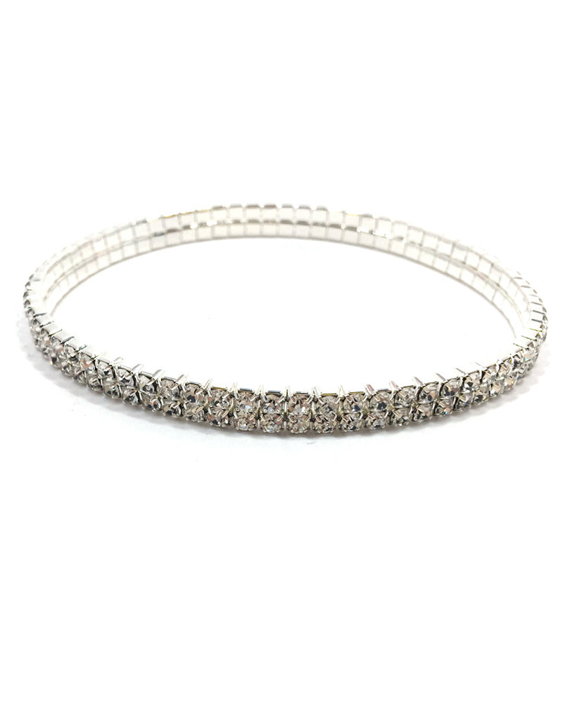 Fotlenke med flerlags i stretchkrystall