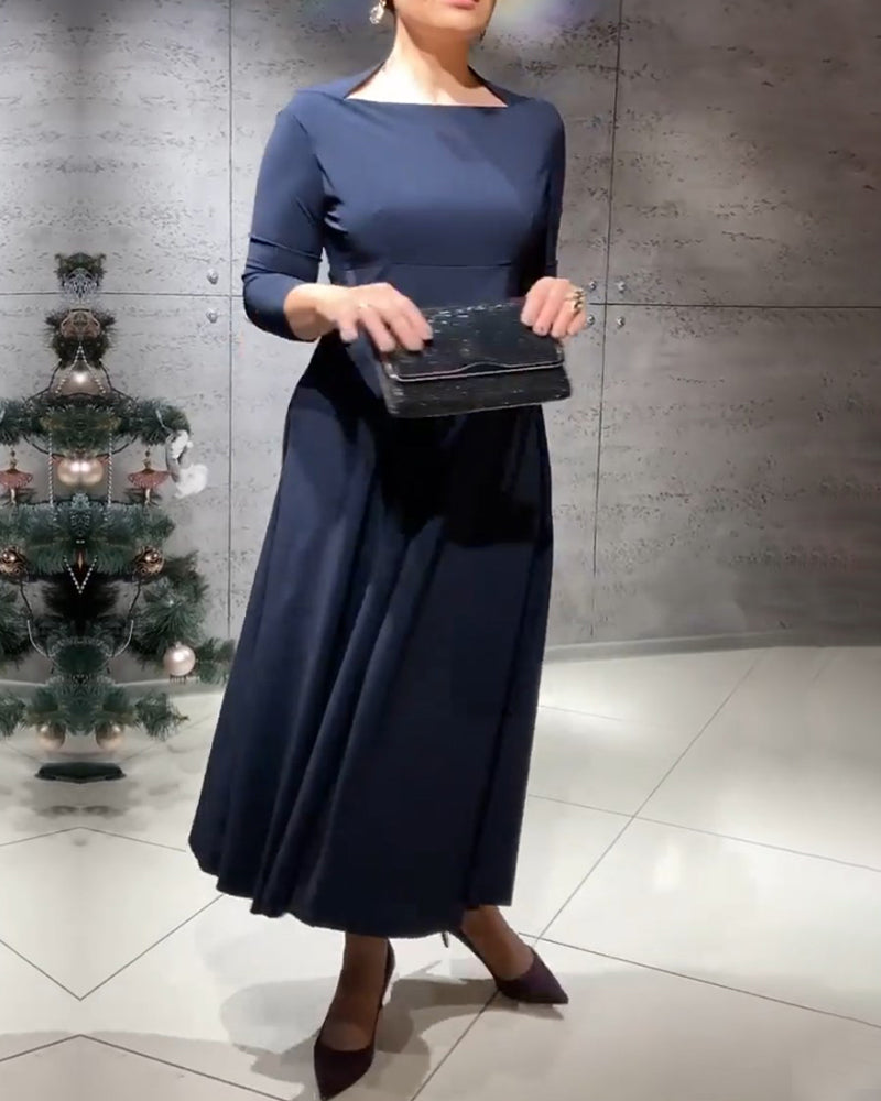 Elegant maxi casual kjole