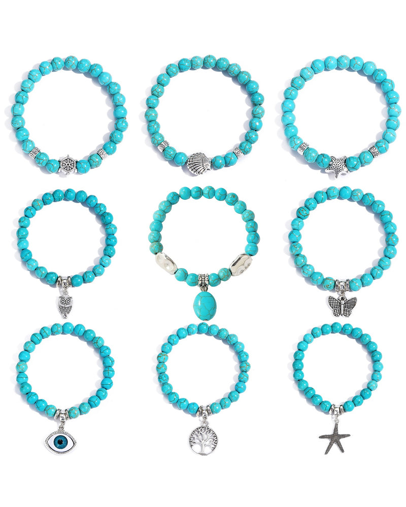 Bohemian Western turkis armbånd for kvinner