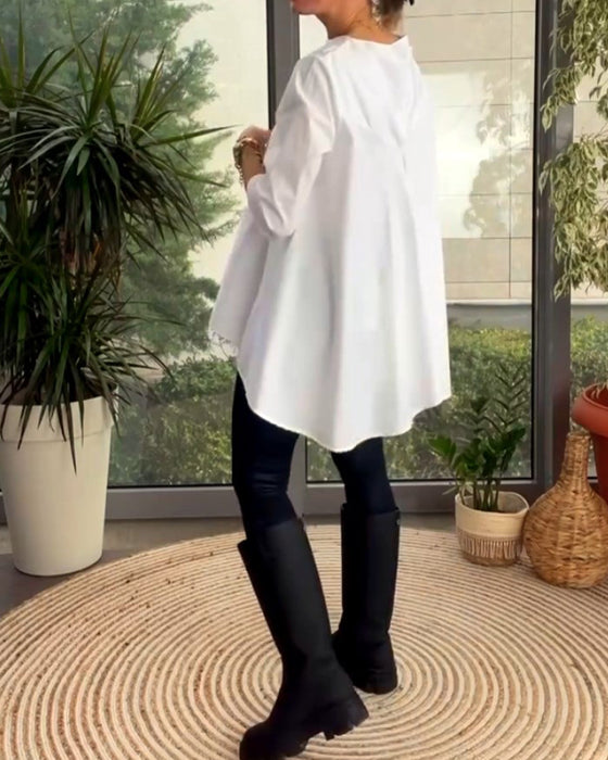 Topper med solide farger og pendling