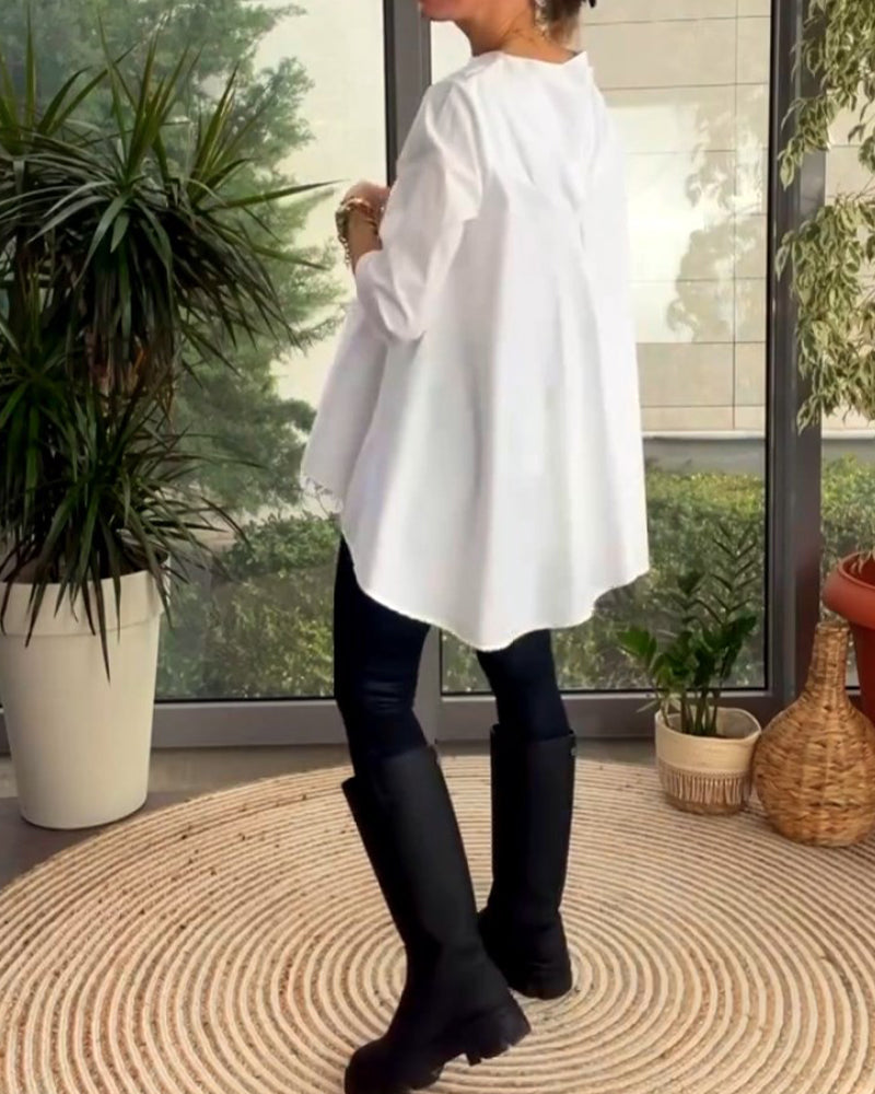 Topper med solide farger og pendling