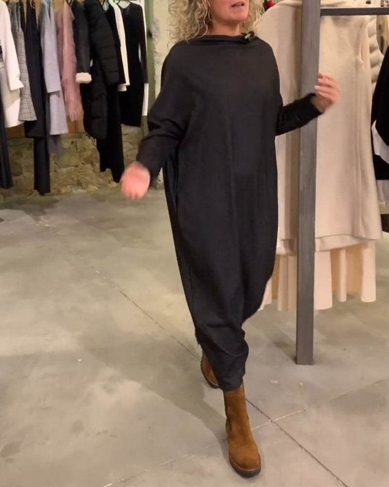 Casual Shift Bat-Ermet Kjole