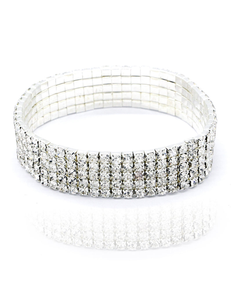 Fotlenke med flerlags i stretchkrystall